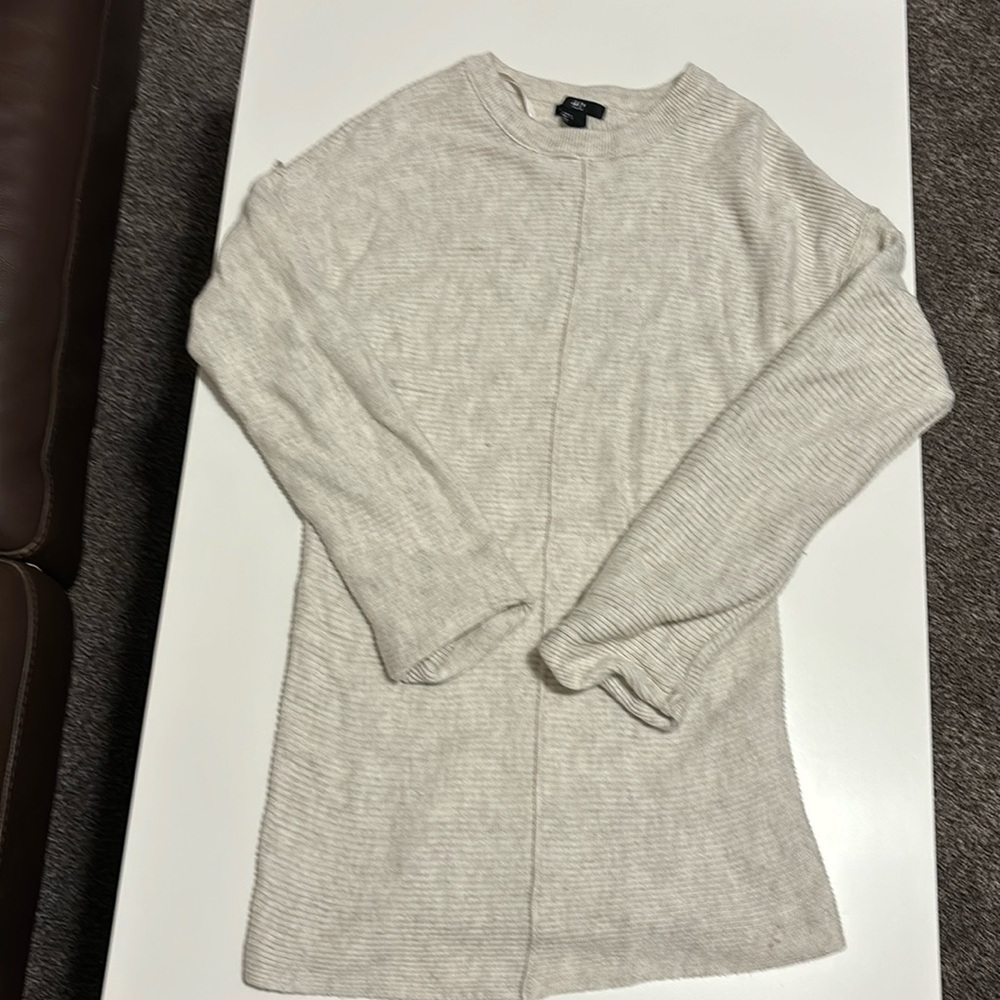 H&M Cream Crew Neck Sweater
